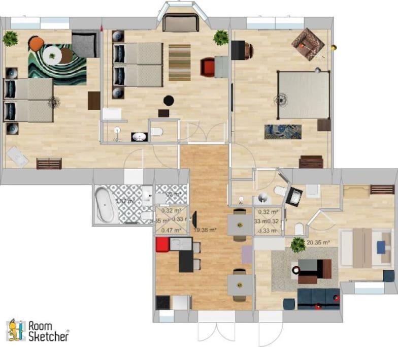Park&art Boutique Bed & Breakfast Boedapest